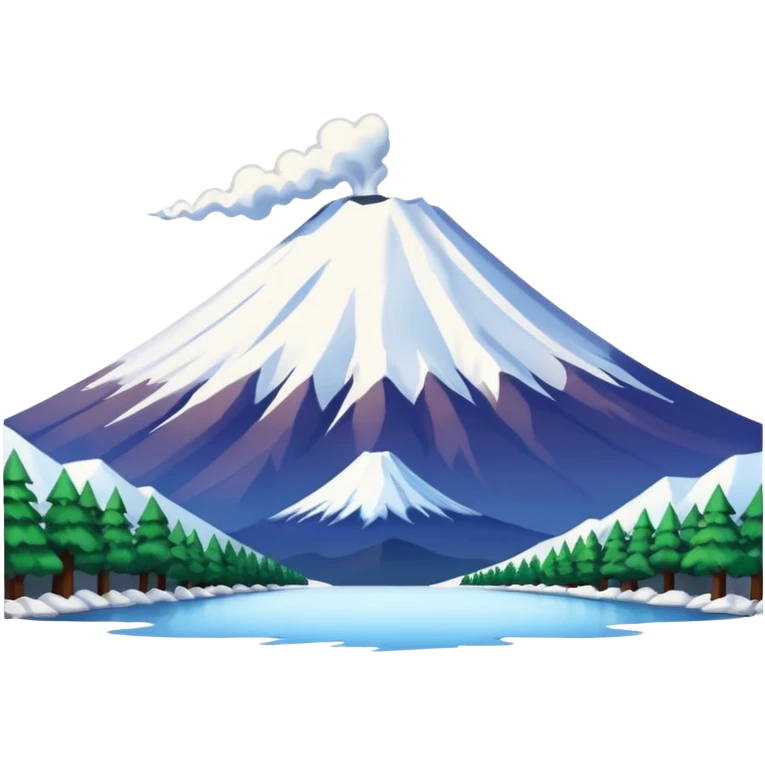 Fuji mountain emoji