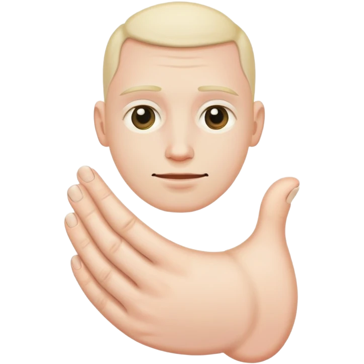 Amputated thumb emoji
