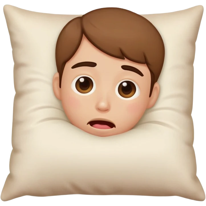  drooling on pillow emoji