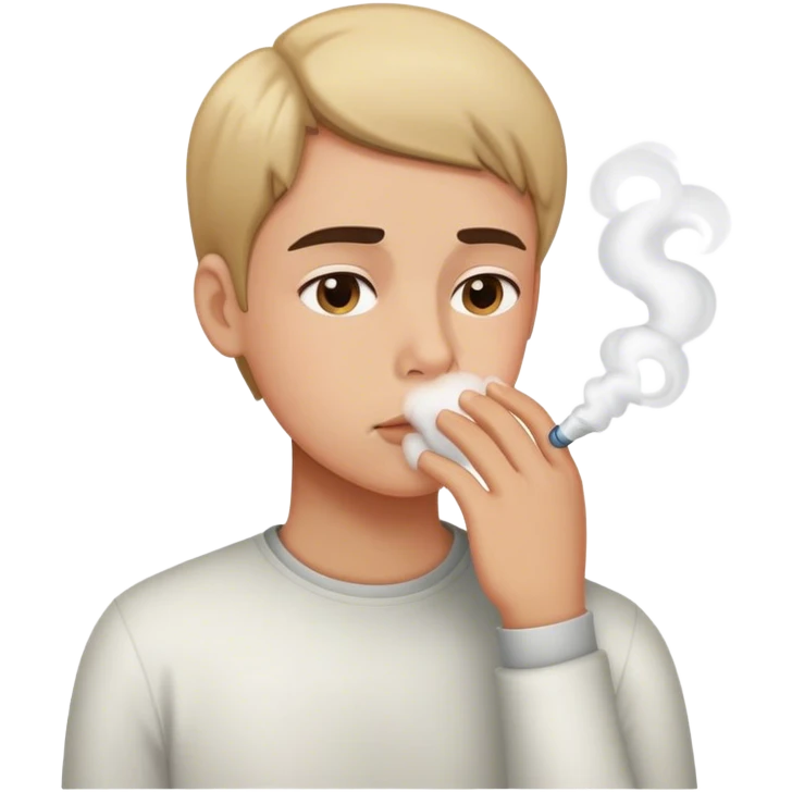 inhale emoji