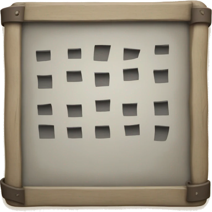 message board(design texture feeling), no emoji  emoji