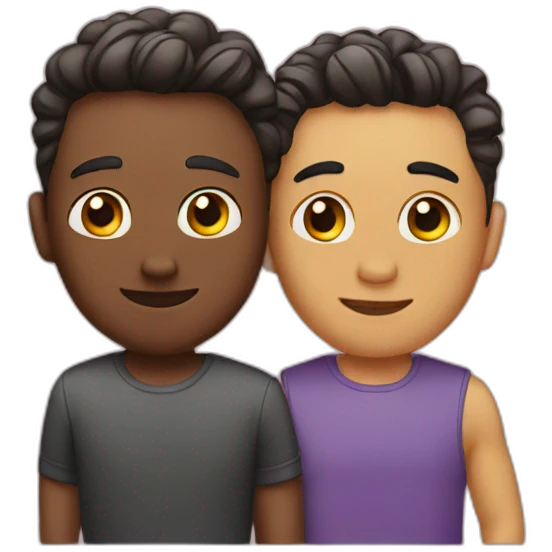 Gay couple  emoji