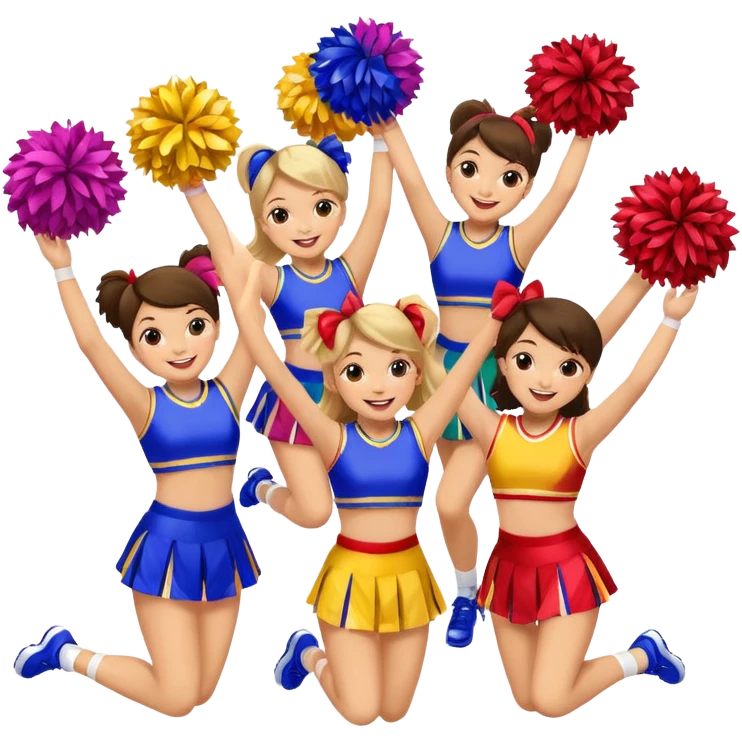 cheer Poms emoji