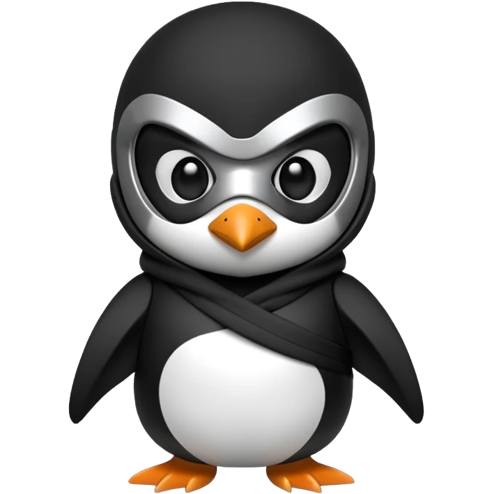 penguin ninja emoji