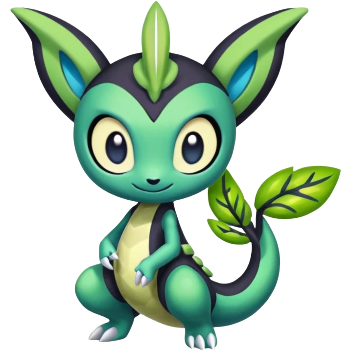 Colorful Exotic Meloetta-Zygarde-Virizion-Venom-Stitch-Fakémon-creature-hybrid emoji