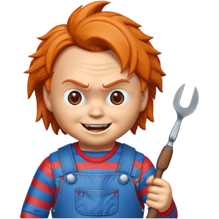 Un emojin de chuky emoji