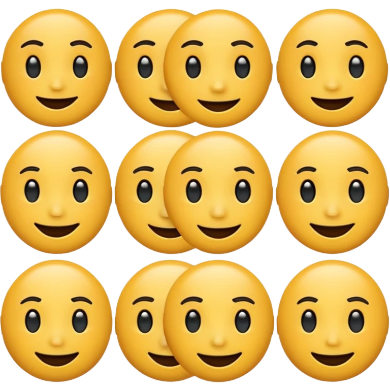 Different human emotion emoji emojis black emoji