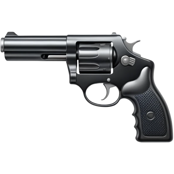 Emoji pointing a gun emoji