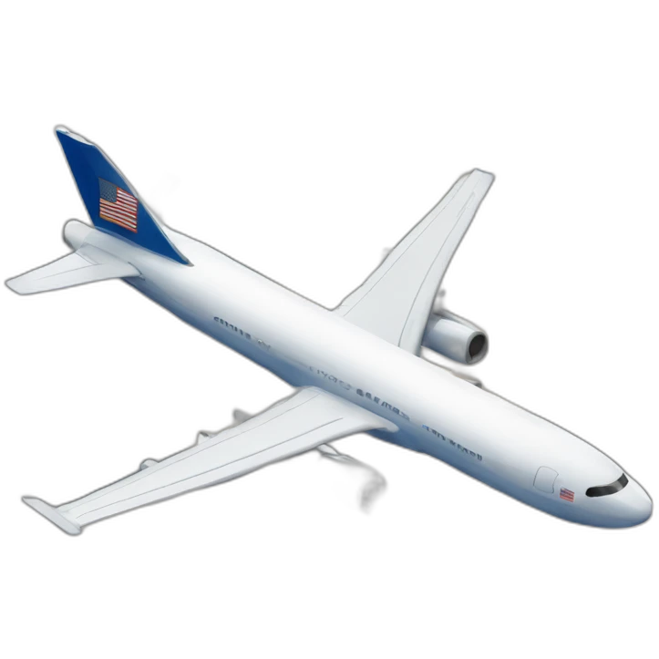 a plane who fly on the world trade center emoji