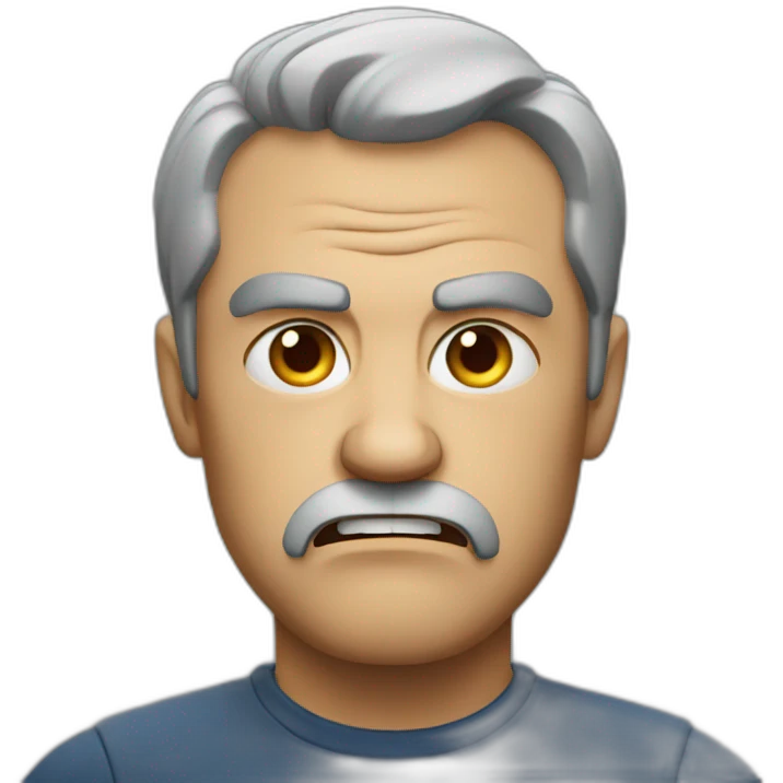 angry man emoji