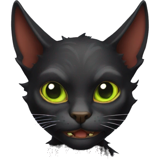 black goblin cat emoji