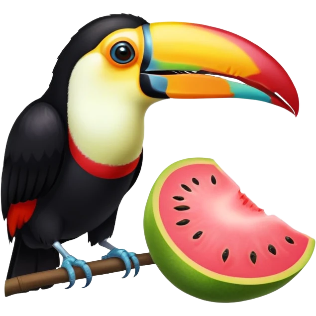 toucan and guava together emoji