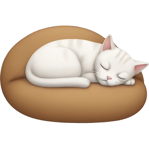 sleeping cat emoji