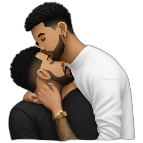 drake kissing 21 savage emoji
