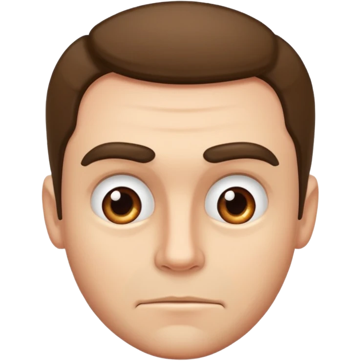 man with raised eyebrow, saying 'okey' emoji