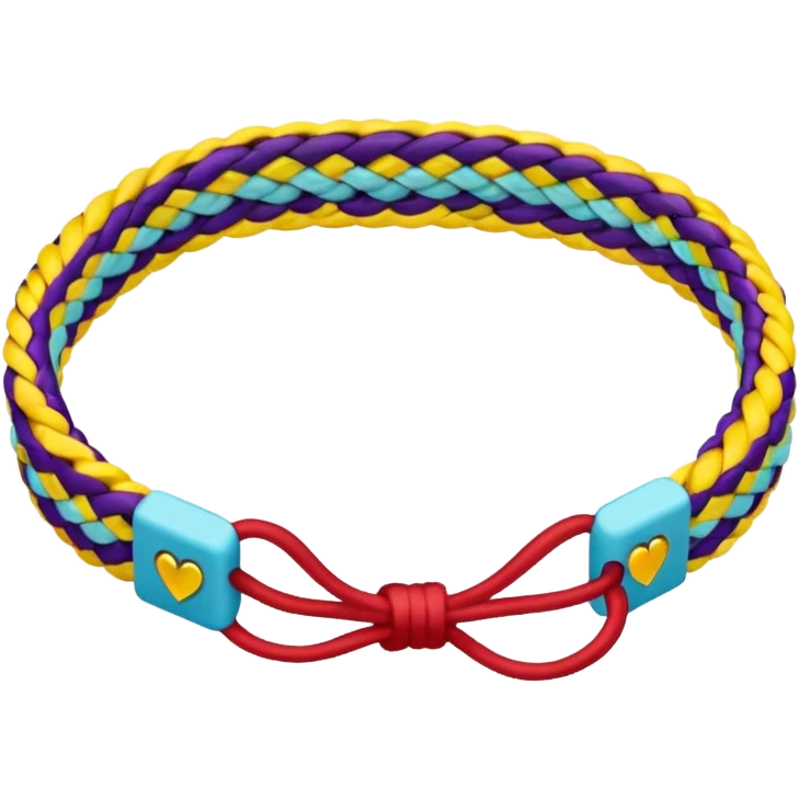 friendship bracelet emoji