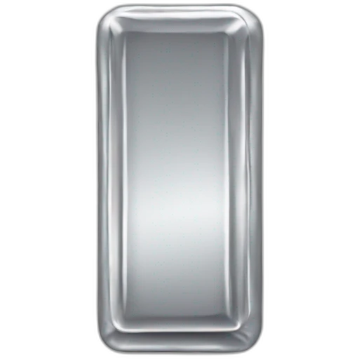 Silver bar emoji