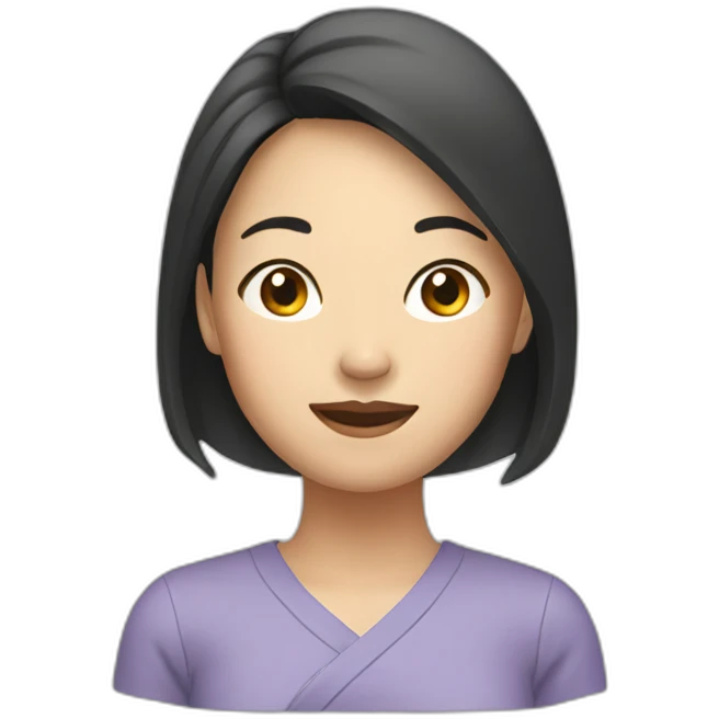 asian woman emoji