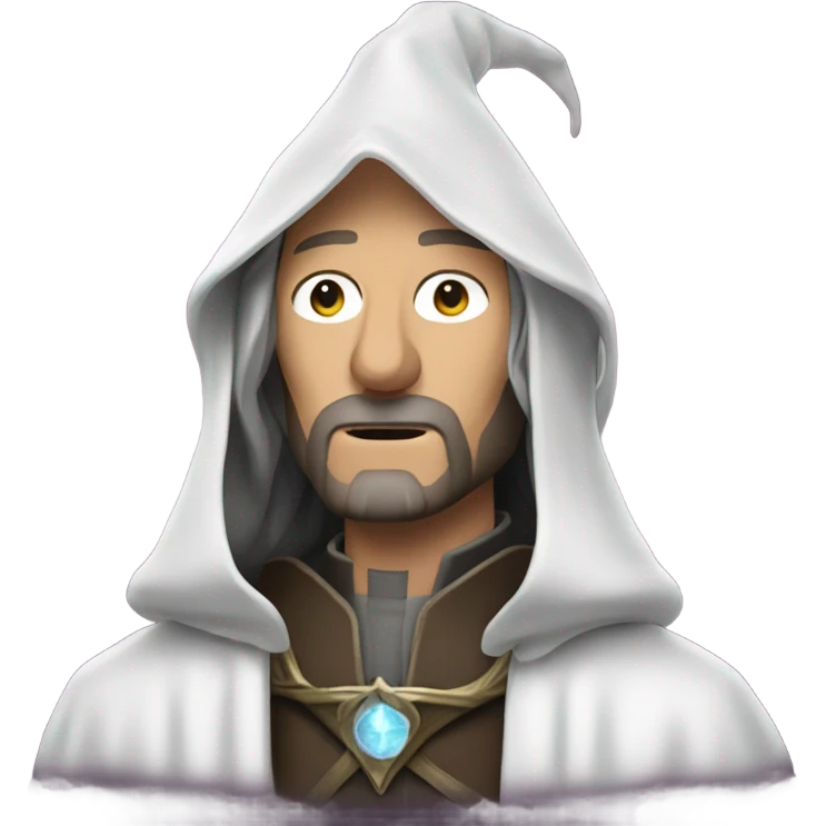 Aragorn as a white wizard  emoji