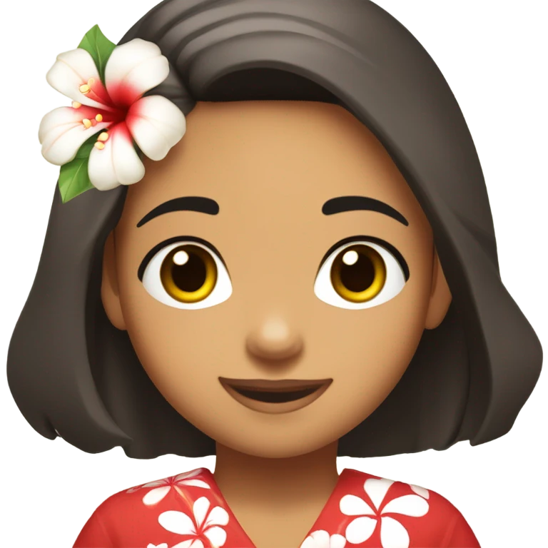 Lilo Native Hawaiian girl from Disney  emoji
