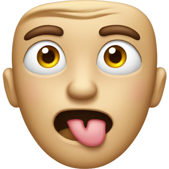 nervous with finger before mouth emoji