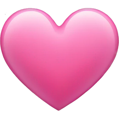 pink heart emoji