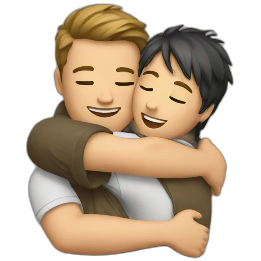 Hug emoji