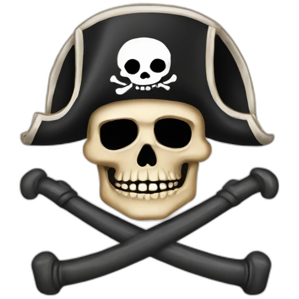 Stede-Bonnet-pirate-flag emoji