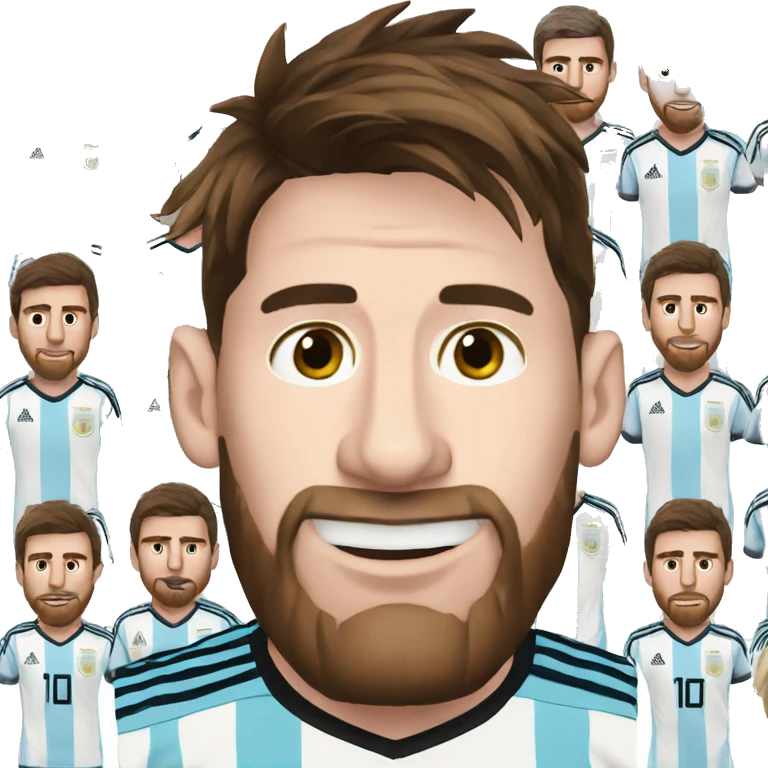 Messi argentina emoji