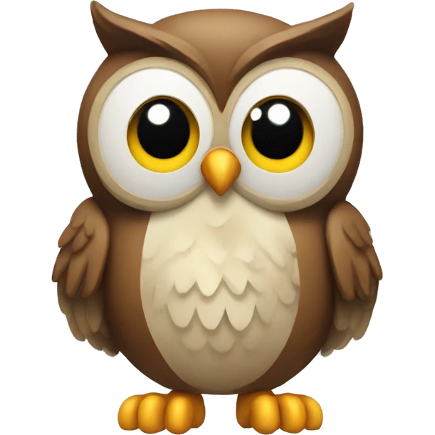 owl with thumb up emoji