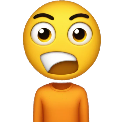 Confused Face with exploding head and fire in the Backgrou emoji