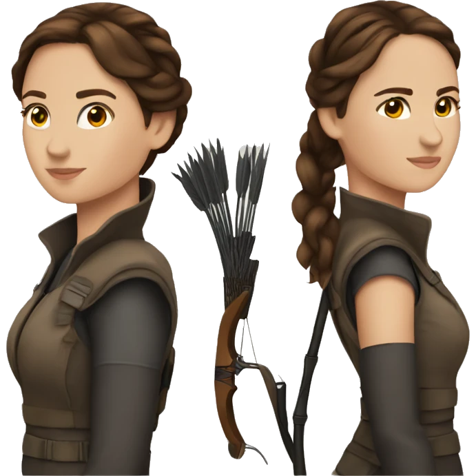 Katniss Everdeen emoji