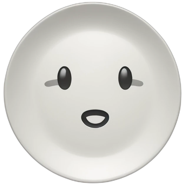 plate on table emoji