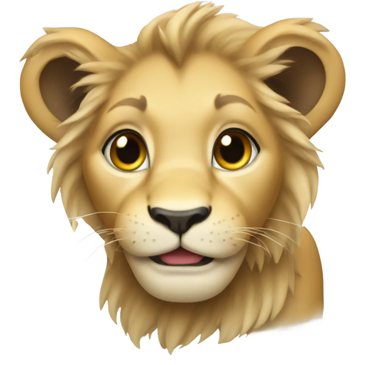 lion cub emoji