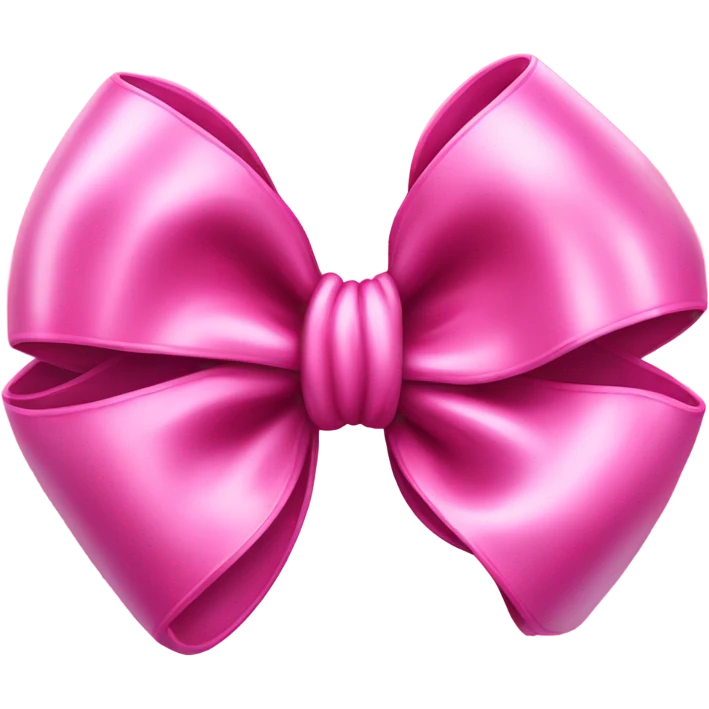 pink bow emoji