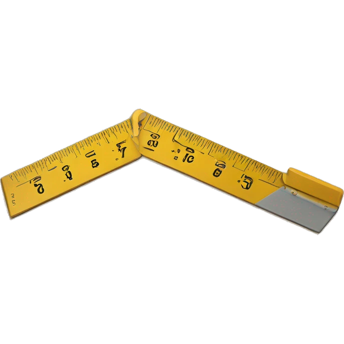 the measuring ruler is drunk emoji
