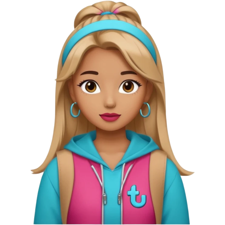1 human girl TikTok emoji