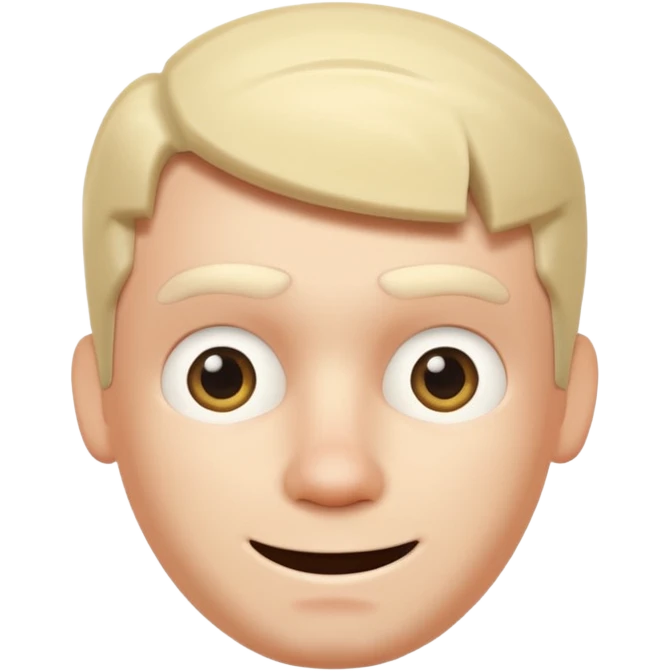 A stupidly funny roblox man face guy emoji