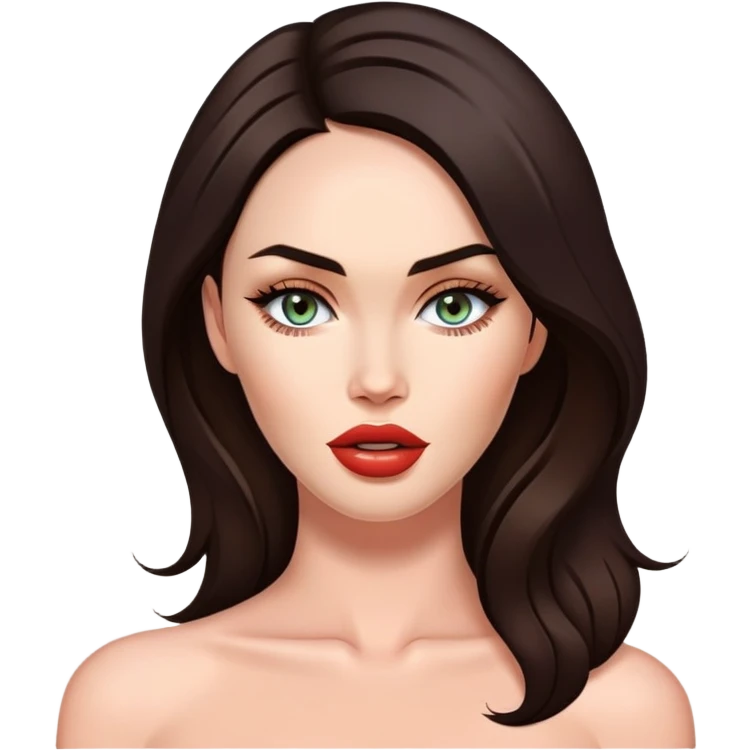 naked megan fox emoji
