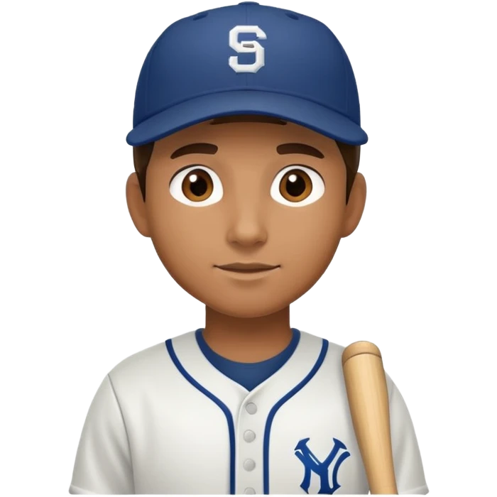 Baseball player emoji
