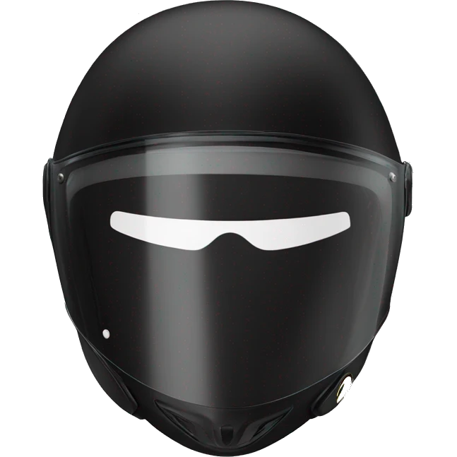 black AGV bike helmet emoji