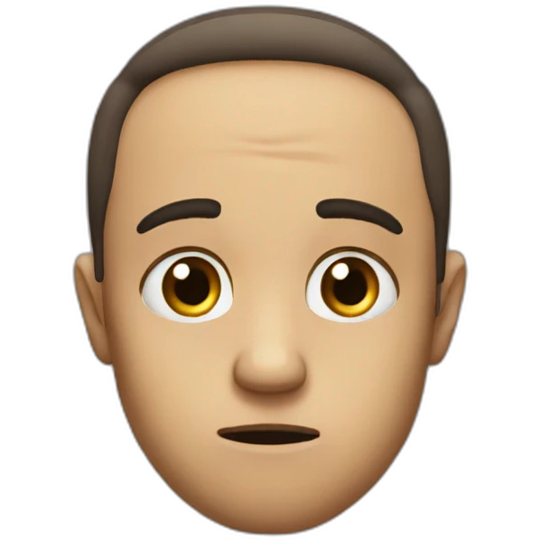 Sad ok emoji