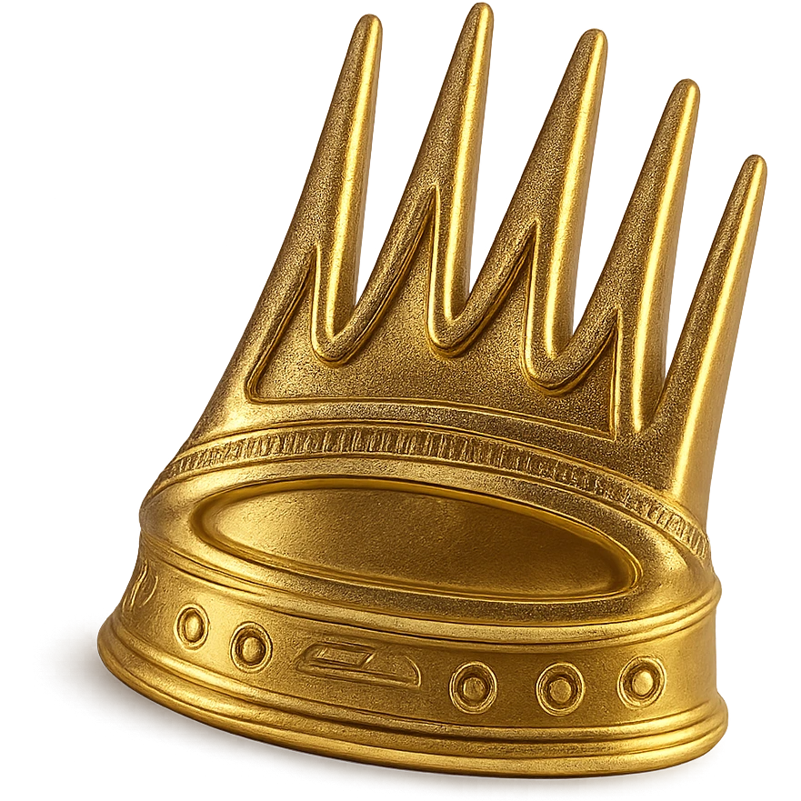 J. Cole crown, iconic design, regal, hip-hop royalty, music symbol, iconic emoji
