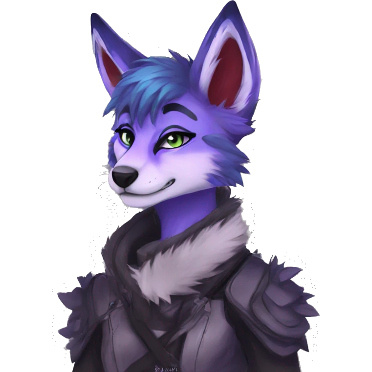 Edgy anthro furry by Falvie, LiLaiRa, AngieWolf emoji