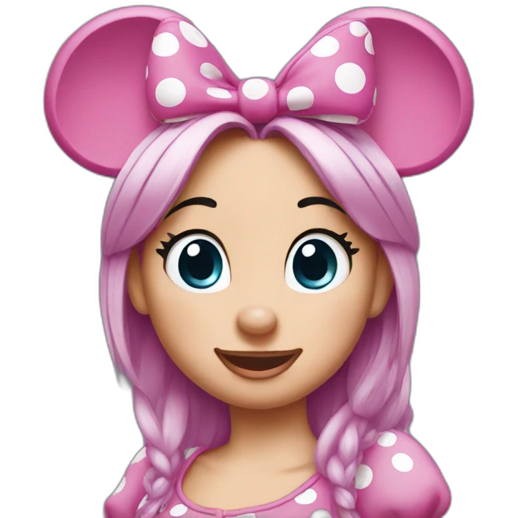 Minnie mouse emoji