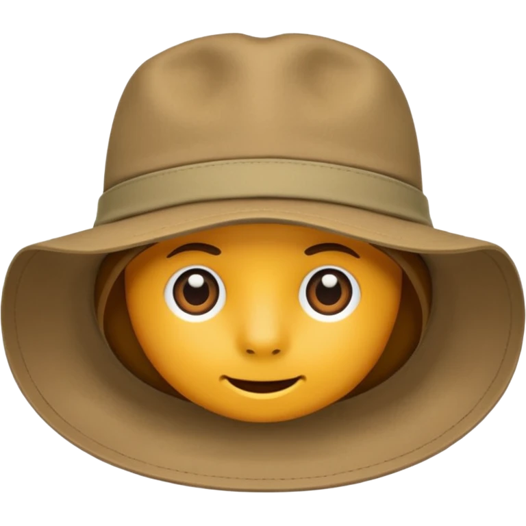 safari hat emoji
