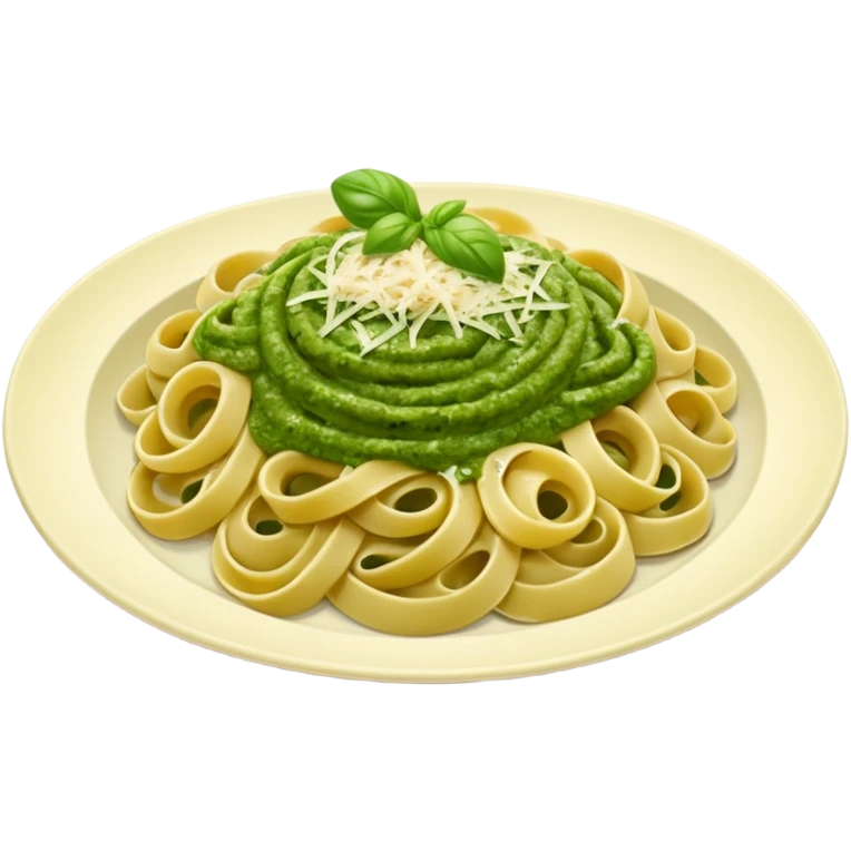 Pesto pasta emoji