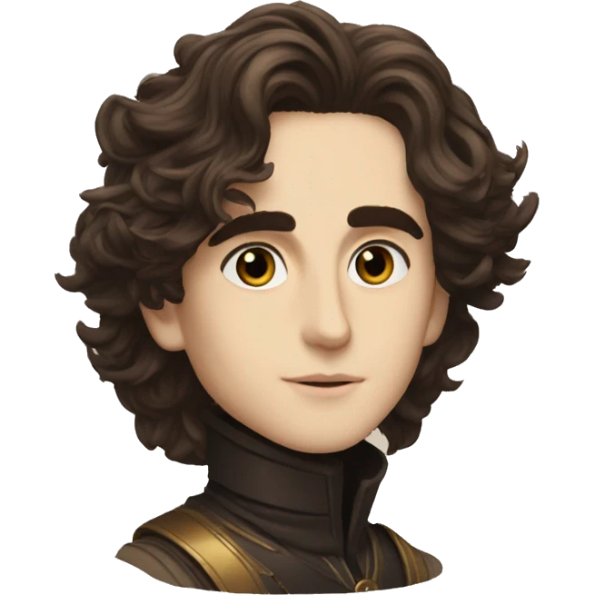 timothee chalamet in dune costume emoji