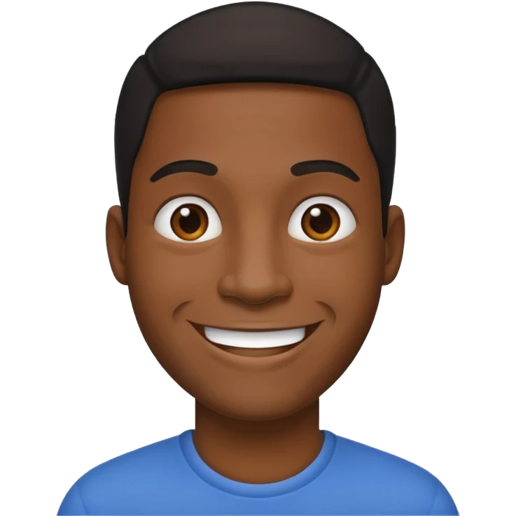 Black working man emoji