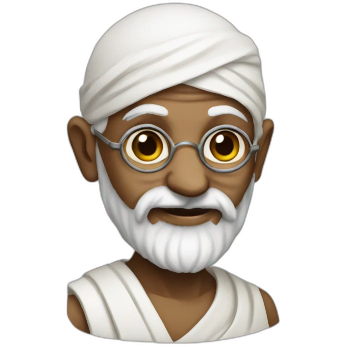 Gandhi emoji